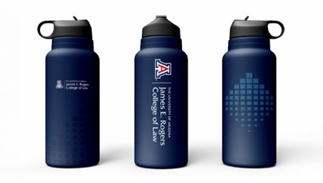 Example of printed water bottles