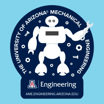 University of Arizona Engineering sticker example 1